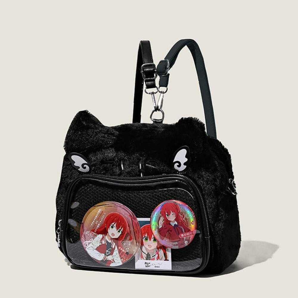 Versatile Kawaii Cat Backpack: Durable Daypack Wi… - image 8
